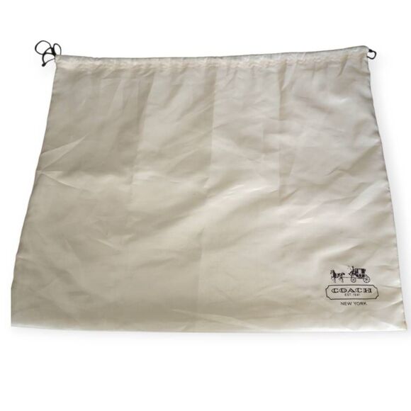 COACH VINTAGE PERSIMMON MADISON MAGGIE HOBO SHOULDER BAG & DUST BAG  EUC - Picture 11 of 12